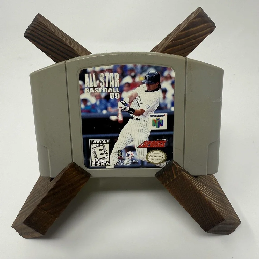 All-Star Baseball 2001 Nintendo 64 N64 Game Cartridge Sports E Rated Video Game